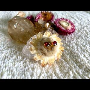 Genuine Garnet Studs